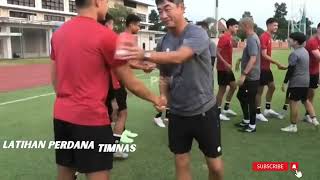 Latihan Perdana Dan Gym Timnas Senior Di Surabaya