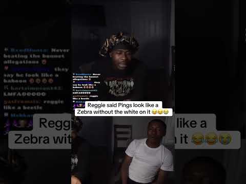 REGGIE SAID PUNGA LOOK LIKE A ZEBRA WITHOUT THE WHITE ON IT