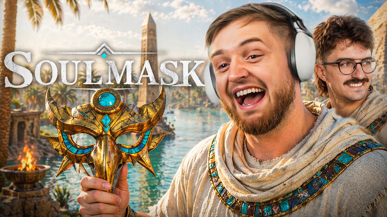 🔥😍FLUGSCHIFF im alten Ägypten?! Neues SURVIVAL Game testen! - Soulmask mit Rumathra, Repaz & Bonjwa