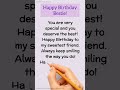 Heart touching birthday wishes message for Best Friend #shorts #happybirthday #bestfriendwishes