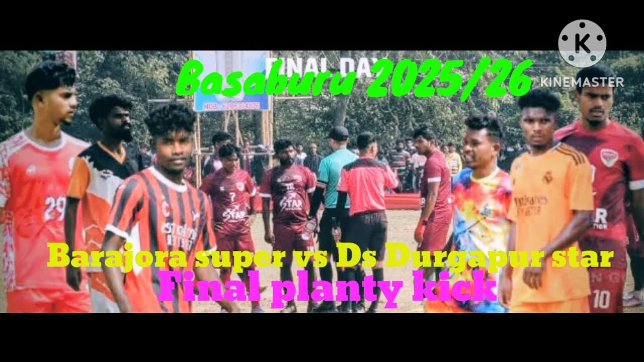 Barajora super 11 vs DS Durgapur// Final Planty kick//At Basaburu ( Bandwan)January 