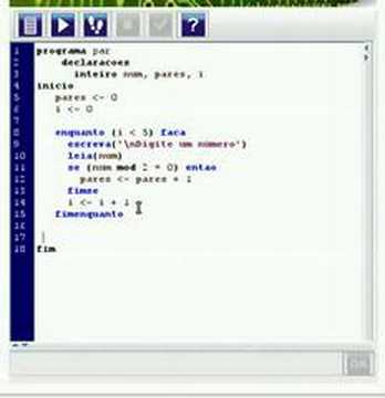 Algoritmo usando enquanto - 2