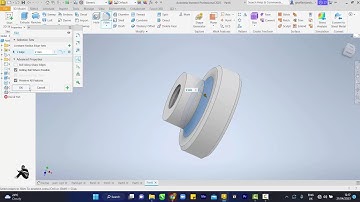 Autodesk Inventor 2025 - Tool Post Adjusting Nut