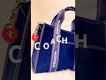 COACH DENIM SMITH TOTE COACH SMITH TOTE BAG 24 COACH OUTLET HANDBAGS #coach #coachbag
