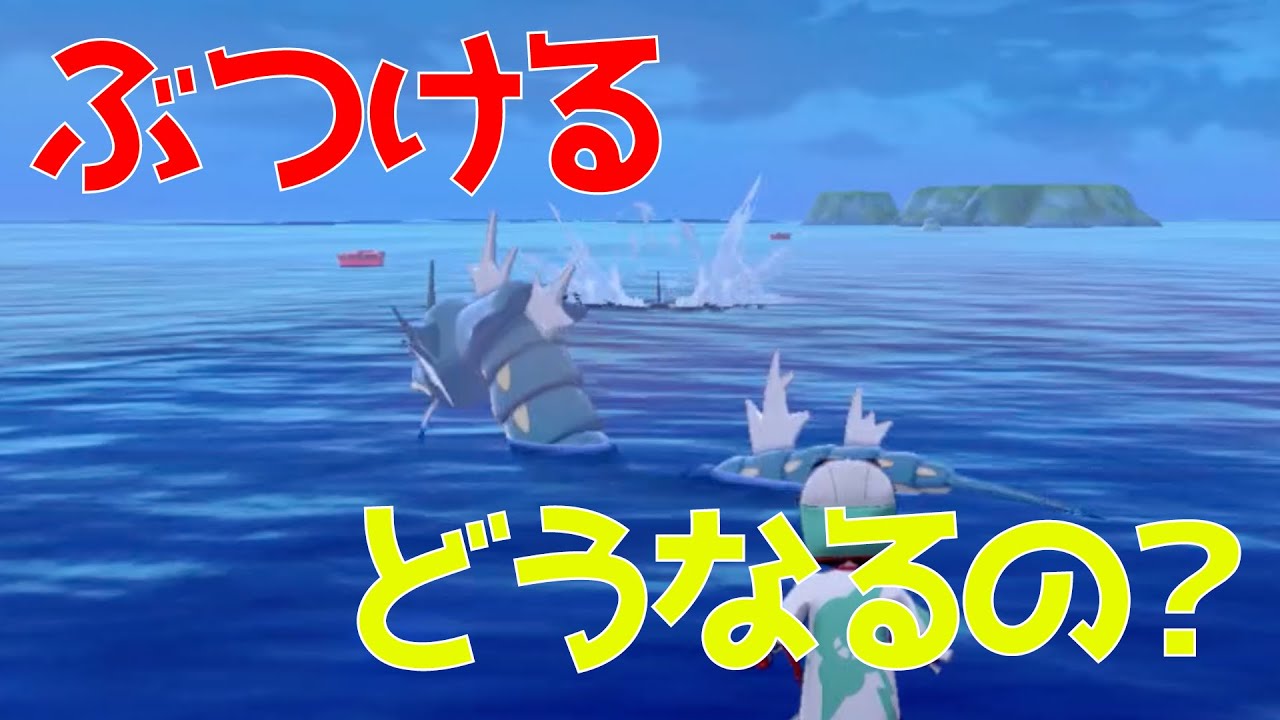 ポケモンソードシールド サメハダーの色々な避け方試してみた 効果的な避け方はこれです Youtube