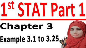 ICS stats part 1, 1st year statistic part 1, Statistic part 1, C # 3 Example