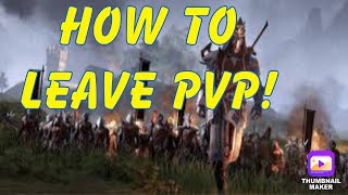ESO How to leave Cyrodiil PvP , get out from anywhere on the map