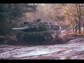 LEOPARD 2 TANK V12 SOUND - I love the sound of tanks in the morning - V12 engine 1500 Horsepower