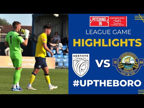 MATCH HIGHLIGHTS SPL | Gosport Borough vs Merthyr Town (A)