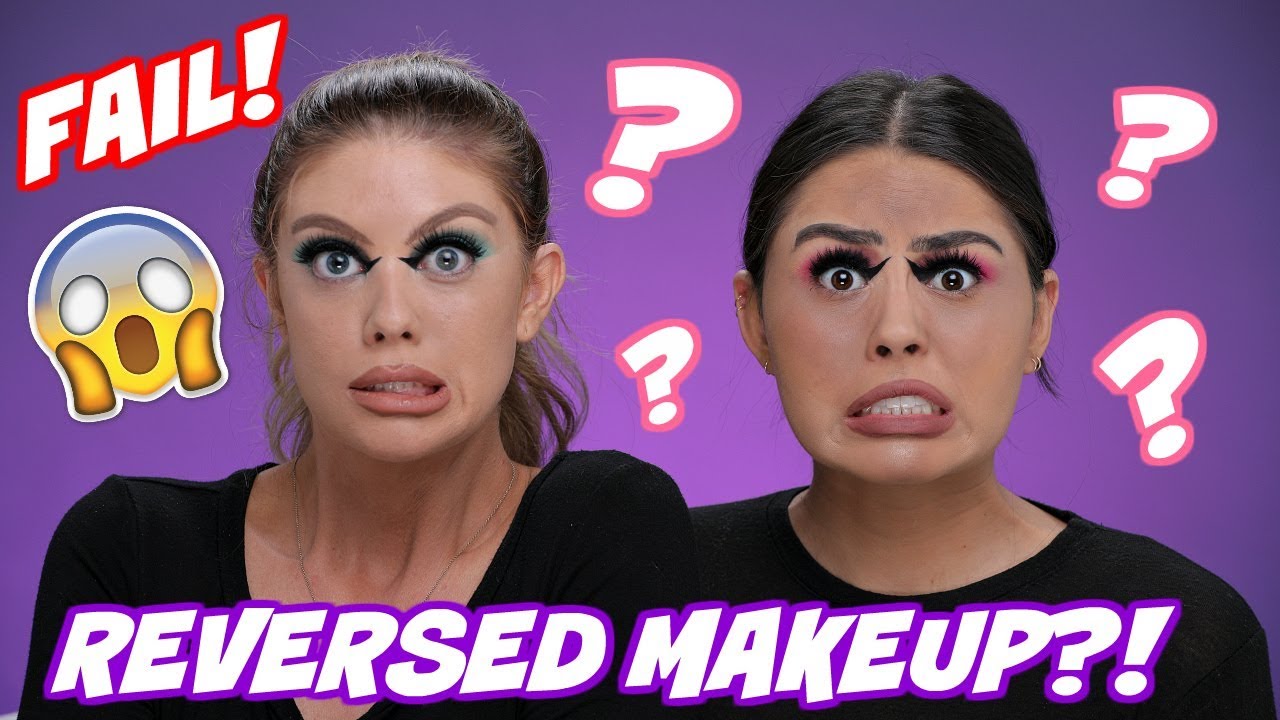 FULL FACE INVERTED MAKEUP CHALLENGE WITH ROXETTE ARISA | MADISON MILLER