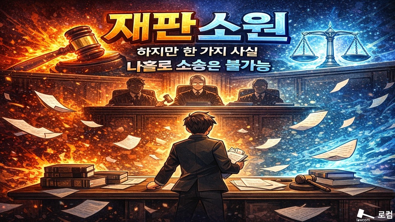 재판소원 하지만 한 가지 사실