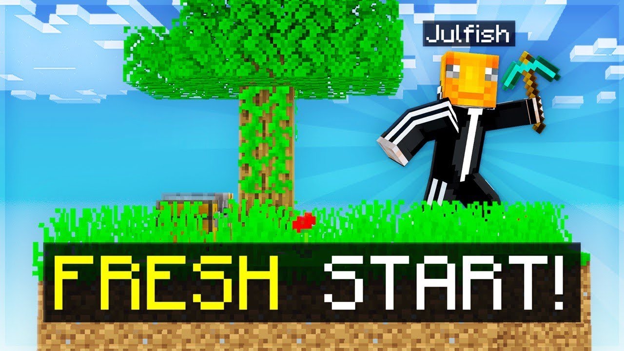 FRESH START ON MY NEW MINECRAFT SKYBLOCK SERVER!! | Minecraft Skyblock | Aquarious EP #1