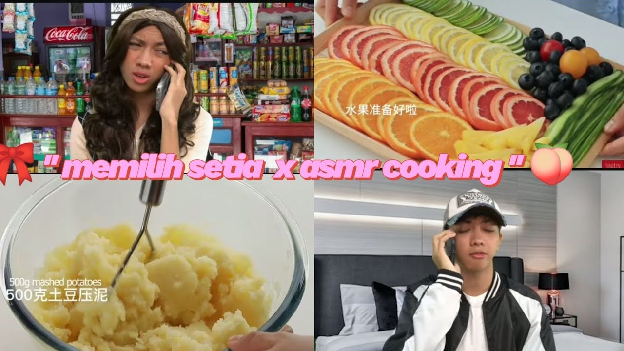 ✨ MEMILIH SETIA X ASMR COOKING 🍄 | CR : SAPUTRA KORI