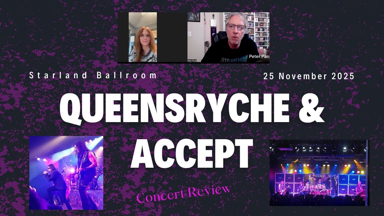 Обзор концерта: Queensryche и Accept в Starland Ballroom, 25 ноября 2025 г.