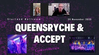 Concert Review: Queensryche & Accept at Starland Ballroom, November 25, 2025 @seaoftranquilityprog