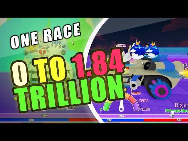 001 [Race Clicker] 100B Wins, 30x Rebirth, 500k Highscore