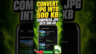 Convert JPG to 500 KB | How to Resize JPG to 500 KB