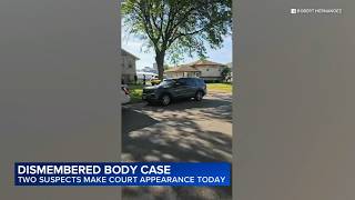 2 charged with dismembering Plainfield man after remains found in Lake Mattoon appear in court