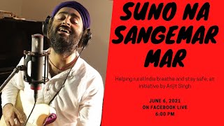Arijit Singh | Live | Facebook | SUNO NA SANGEMARMAR | Full HD | HQ Clear Audio | Soulful | 2021