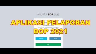 TERBARU : APLIKASI BOP 2021 screenshot 1