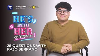 25 questions with Rajo Serrano
