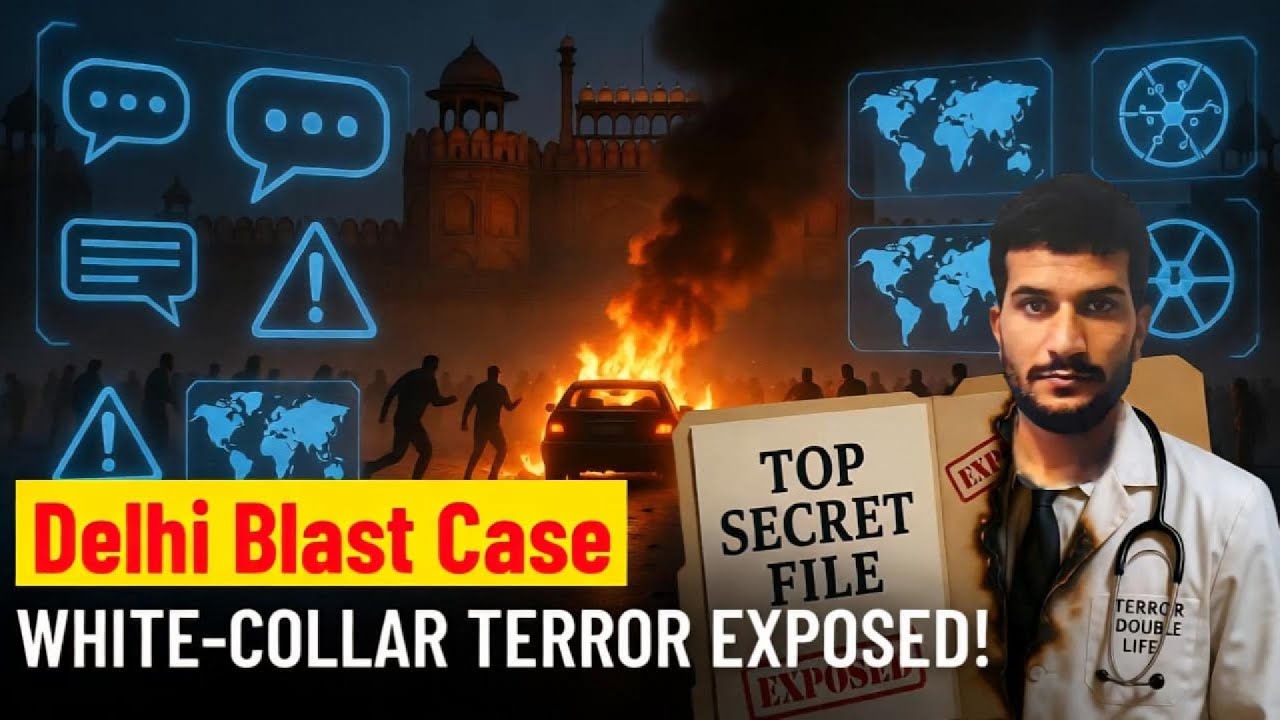 Red Fort Blast का असली सच: Doctors का Terror Network, Ricin Plan और India का Narrow Escape!