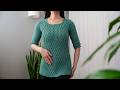 How To Crochet Almond Stitch Tunic Pattern Tutorial DIY How To Crochet Almond Stitch Tunic Pattern Tutorial DIY