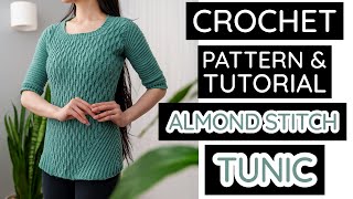 How To Crochet Almond Sch Tunic Pattern & Tutorial Diy