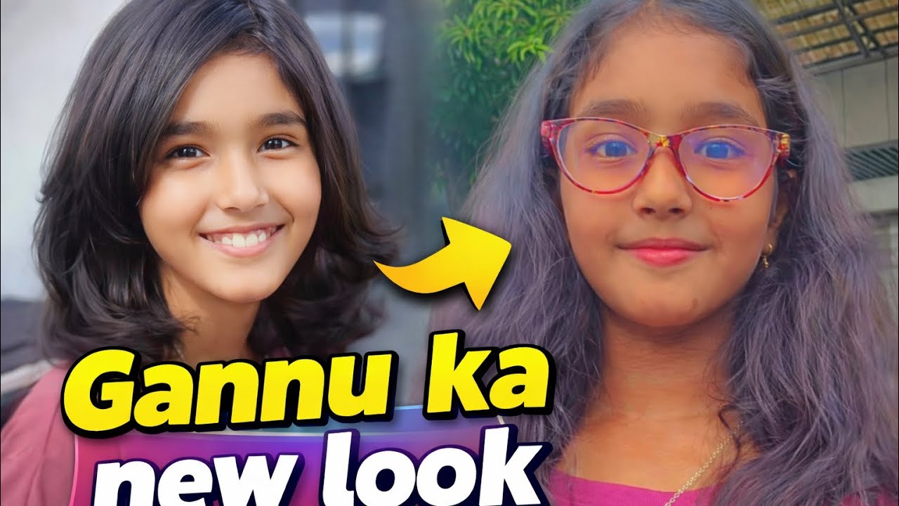 ✨ ❤️Gannu ka Makeover Day ❤️#FamilyVlog#BeforeAfter#Haircut#NewLook#CuteSmile#indianmomvlogger ❤️❤️
