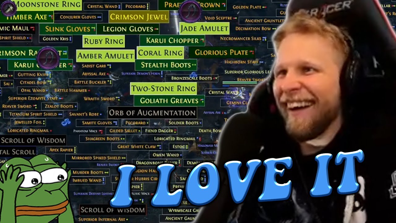 Quin69 Can't Stop Crafting in Path of Exile: Harvest | Quin69 Highlights #8