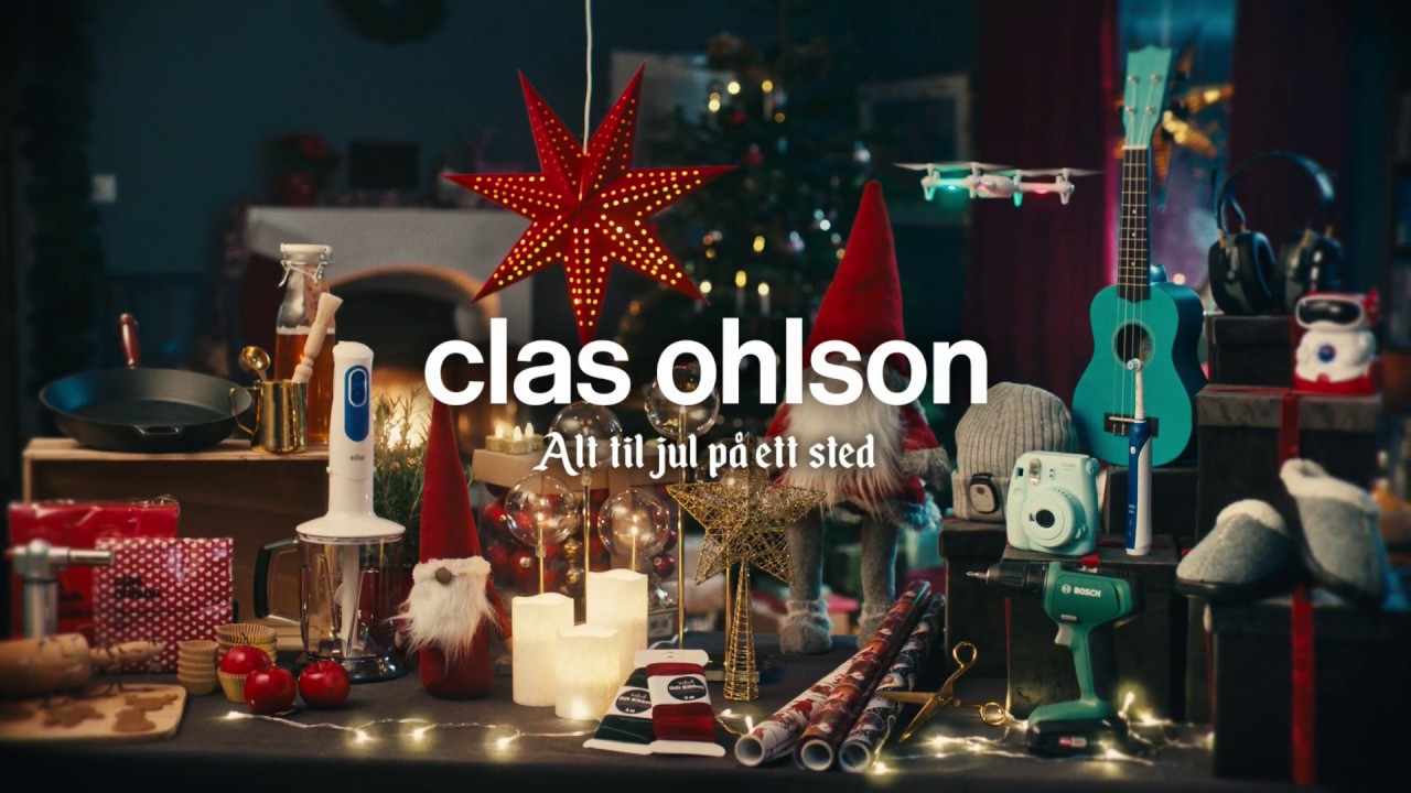 clas ohlson jul Clas Ohlson | Julekampanje 2019   Hovedfilm   YouTube