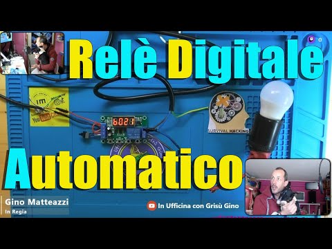 Automatic cyclic digital relay, a small circuit that's easy to use.