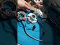 Reparación de motor monofásico de ventilador. Fusible térmico #ingenieria #ventilador #repara #diy