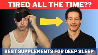 SLEEP LIKE A BABY with These 3 SUPPLEMENTS Tonight!