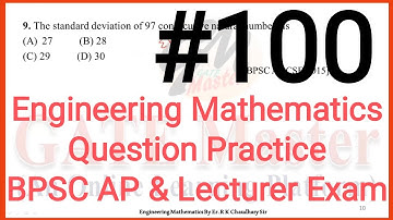#100 Daily Question Practice of Engineering Mathematics for BPSC (Assistant Professor & Lecturer)