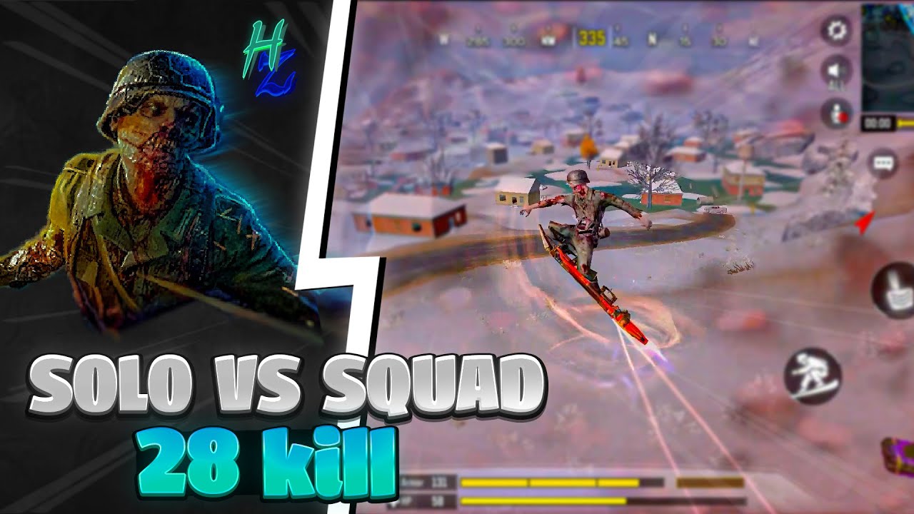 28 KILLS SOLO VS SQUAD FULL GAMEPLAY CALL OF DUTY MOBILE #codm #cod # ...