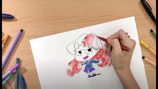 Diane Le Feyer : 'Comment dessiner "Mortelle Adèle" ?"