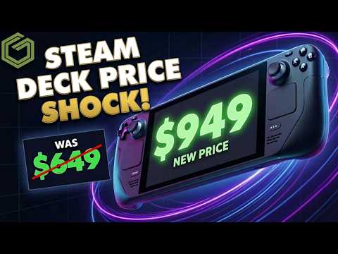 Valve Just Raised Steam Deck Prices!
