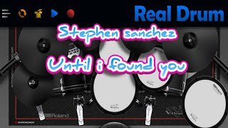 Stephen Sanchez-Until I Found you(Real Drum app cover) screenshot 4
