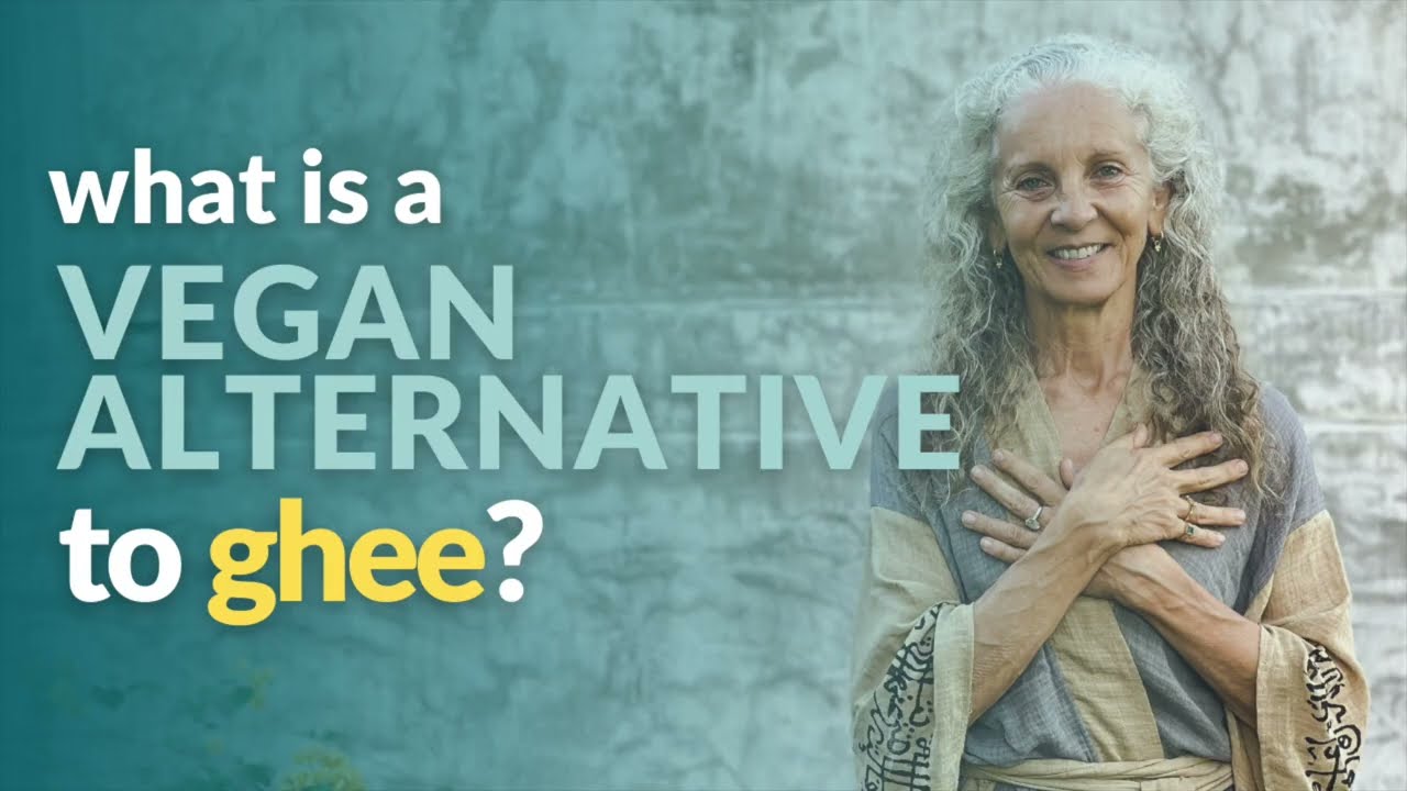 What is a vegan alternative for ghee? YouTube