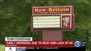 VIDEO: Schools dismiss early due to heat