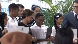 Penal Students Receive First Laptops Under Learning Without Limits Initiative
