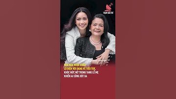 (P1) Hoa hậu Ngọc Châu lộ diện với dáng vẻ tiều tuỵ, khóc nức nở trong tang lễ mẹ