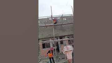 Plastering work for shophouse #siteoffice #construction #vlog #builder #work VID 20251025 095236