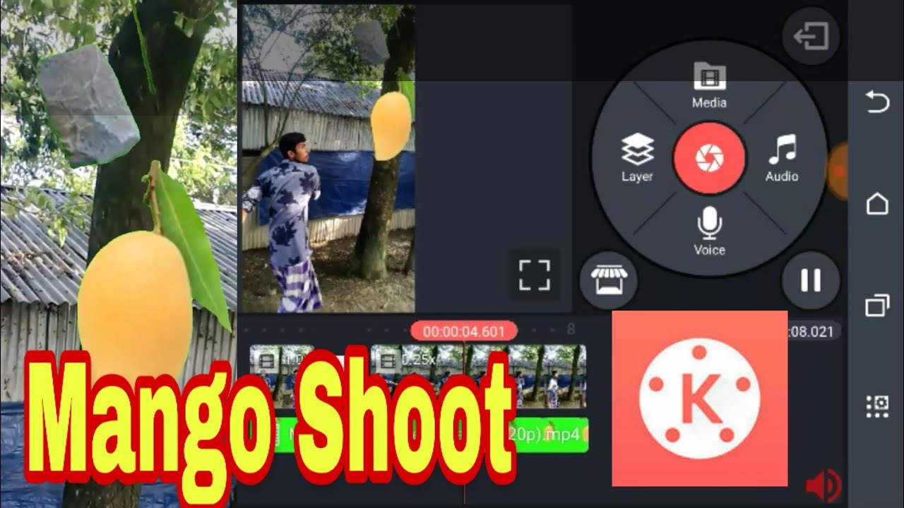 Mango Build Tutorial How to make a mango video by kinemaster|| kinemaster tutorial in bangla ...