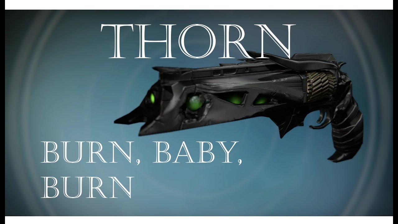 Destiny - Thorn Exotic Hand Cannon - Year 3 Rise of Iron - Gameplay Review