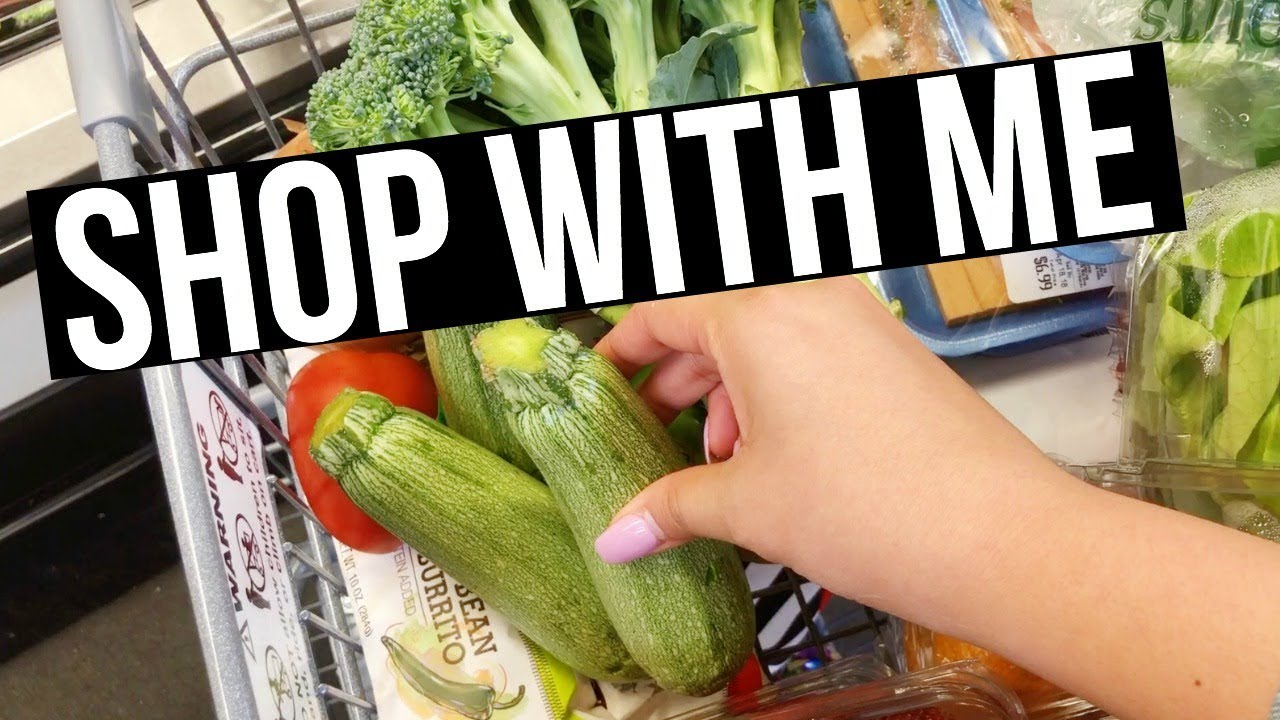 SHOP WITH ME: HEALTHY FOOD GROCERY HAUL ON A BUDGET + WHAT I EAT IN A