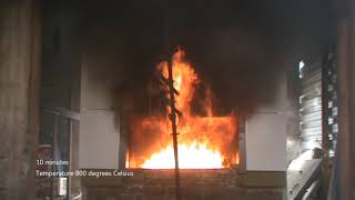 Fire tests ATS-102i (ACM)