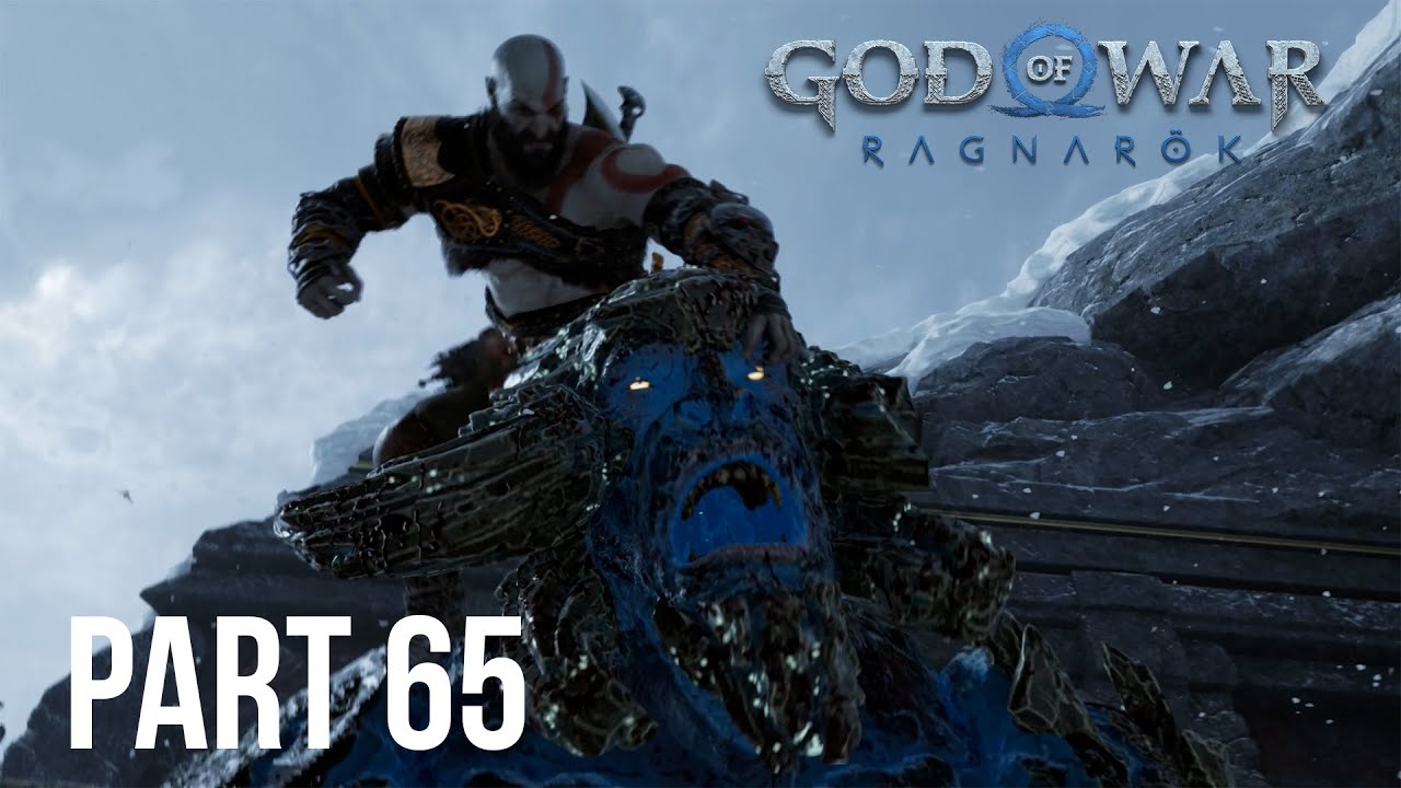 God of War Ragnarok Troll Statues Walkthrough Gameplay PS5 Full