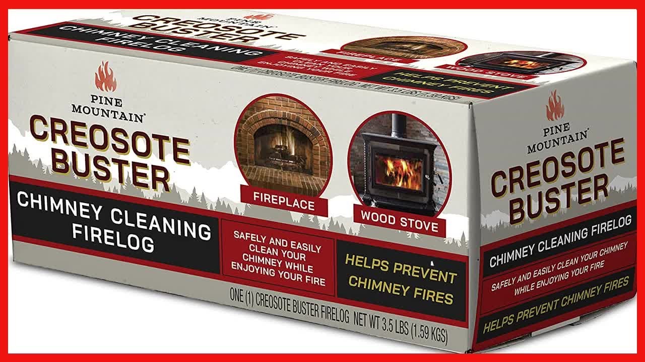 Pine Mountain Creosote Buster Chimney Cleaning Safety Firelog 3.5Lb Log